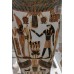 Egyptian coffin with Isis, Nephthys, and sacred bulls